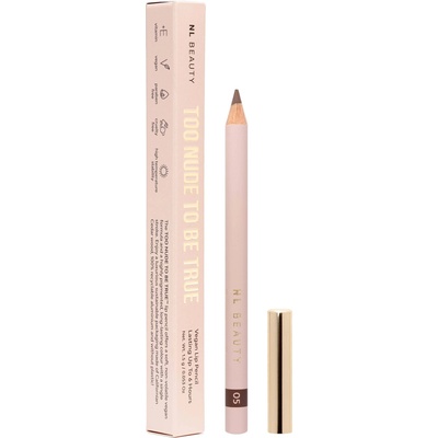NL Beauty Дълготраен молив за устни с витамин Е, 05 The New Nude, 1.5 g