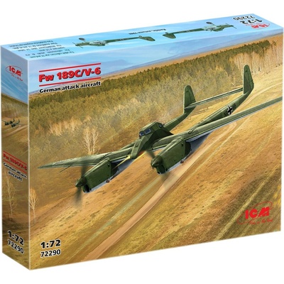 ICM Fw 189C/V-6 German attack aircraft 1:72