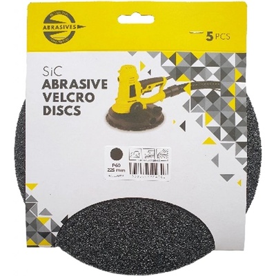 ABRASIVES Brusný výsek 225 mm H 0 ES255V 1bal/5ks | zr. 40