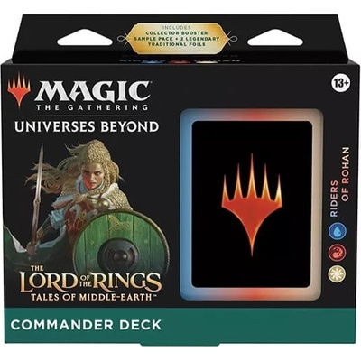 Wizards of the Coast Magic The Gathering LOtR Tales of Middle-Earth CD Riders of Rohan, Commander Deck
