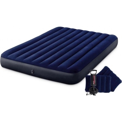 Intex nafukovacia posteľ 64143 Queen Dura-Beam Pillow 152x203x25 cm