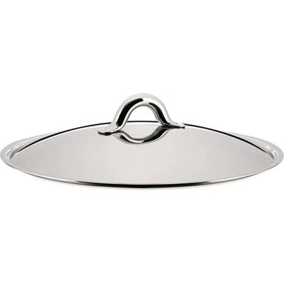 Alessi Sklenená pokrievka MAMI 14 cm nehrdzavejúca oceľ