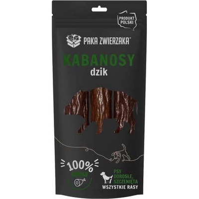 PAKA ZWIERZAKA Kančí kabanosy 3 ks 80 g