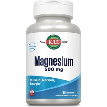 KAL Магнезий 500 mg - 60 таблетки