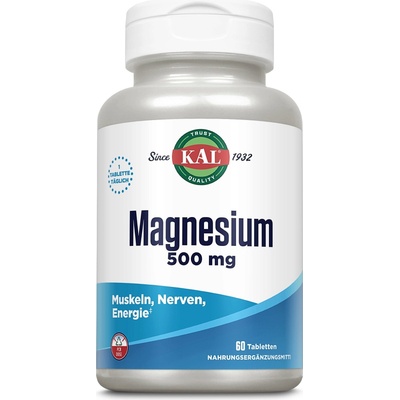 KAL Магнезий 500 mg - 60 таблетки