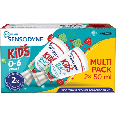 Sensodyne Kids 0-6 rokov 2 x 50 ml