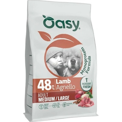 Oasy One Animal Protein Adult Medium & Large Lamb 10 kg