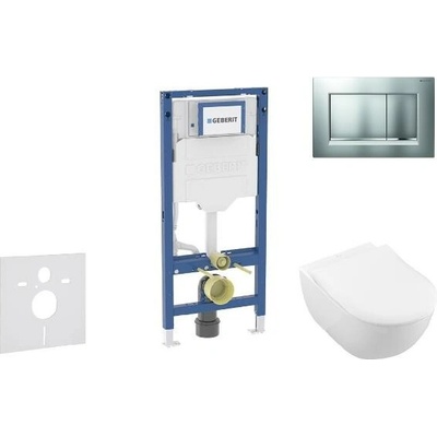 Geberit Duofix s tlačidlom Sigma30 SANI11CK2114