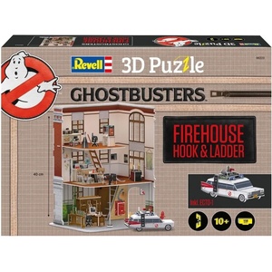 Revell Пъзел, Revell, Ловци на духове, Пожарна станция 3Д, 130 части