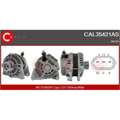 generátor CASCO CAL35421AS