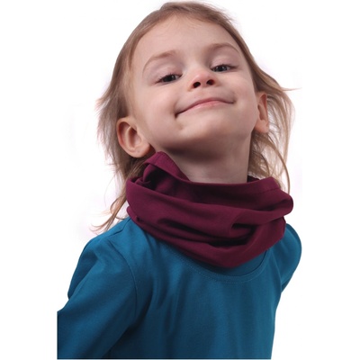 Jožánek Dětský nákrčník tunel na krk cyklámen – Zboží Dáma