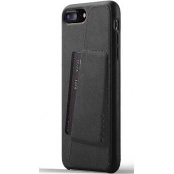 Pouzdro MUJJO Full Leather Wallet Case iPhone 8 Plus / 7 Plus - černé
