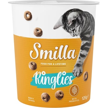 Smilla 3х125г Smilla Ringlies - лакомство с пребиотици за котки