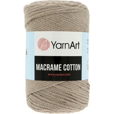 YarnArt Macrame Cotton 768 svetlo hnedá