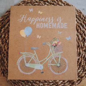 Artebene Тефтер за рецепти Happiness is homemade (AB-220555)