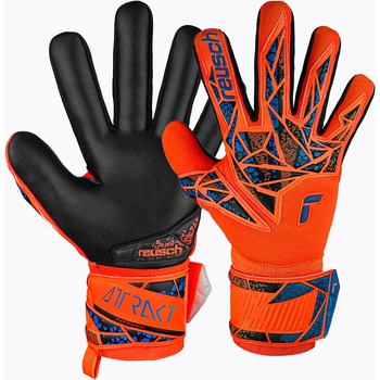 Reusch Детски вратарски ръкавици Reusch Attrakt Infinity NC Junior hyper orng/elec blue/black