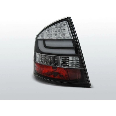 TUNING-TEC Zadné svetlá diódové, ŠKODA OCTAVIA II SEDAN, 2004-2012, ČIERNA LED BAR
