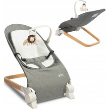 Pine dojčenské lehátko, ergonomické grey