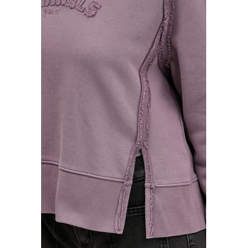 Guess Originals Памучен суичър Guess Originals в лилаво с апликация W5BQ27 KCPR1 (W5BQ27.KCPR1)