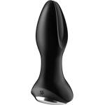 Satisfyer Rotator Plug 2 - анален вибратор с перли - черен