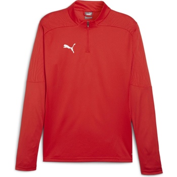 PUMA Men's Teamfinal Training 1/4-Zip Fleece - Puma Red