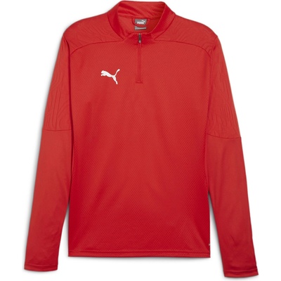 PUMA Men's Teamfinal Training 1/4-Zip Fleece - Puma Red