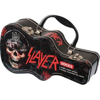 Perri´s socks подаръчна кутия (комплект чорапи 3 чифта) slayer - guitar - perri´s socks - slf370-001-o-m