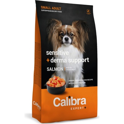 Calibra Dog Expert+ Adult Small Sensitive & Derma Support 0,4 kg