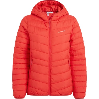 Craghoppers Дамско синтетично яке Craghoppers Women's Compresslite IX Hooded Jacket Synthetic jacket - Dawn Red - размер 36 (EU) (104-6465-0112)