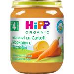 Hipp Био пюре Hipp - Ранни моркови и картофи, 125 g (4000) - ozone