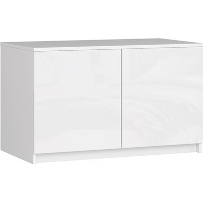 Ak furniture Star 90 cm bílý lesk – Zbozi.Blesk.cz