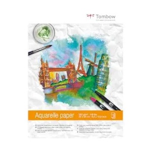 Tombow Акварелен блок 24х32см 15л