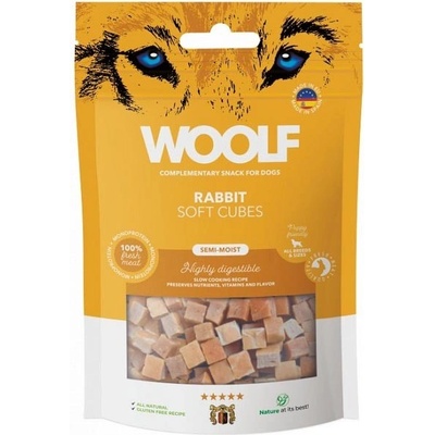 WOOLF Snack WOOLF Cubes poch. Soft Rabbit 100 g