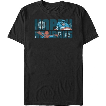 ZOOT. Fan Черна мъжка тениска на Marvel Happiest Of Holidays ZOOT. Fan | Cheren | МЪЖЕ | L