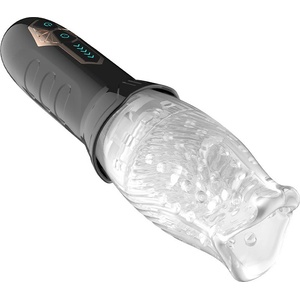Rimba Toys Orgastobator 01 Male Masturbator Black & Transparent