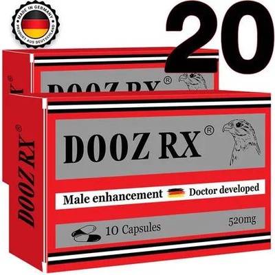 2 х DOOZ Rx 2х10 капсули за силна ерекция - секс стимулант