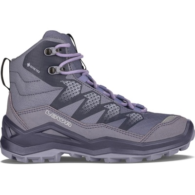 Lowa Детски туристически обувки Lowa Kid's Maddox Pro GTX Mid Walking boots - Lilac / Plum - размер 32 (EU) (702-4382-0315)