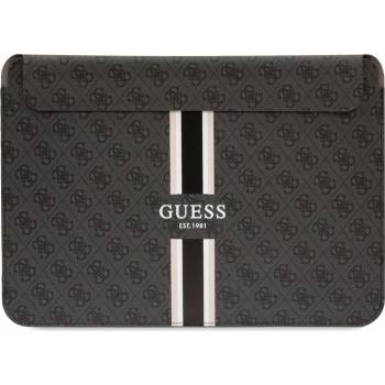 Guess PU 4G Printed Stripes Computer Sleeve 16" Black GUCS16P4RPSK