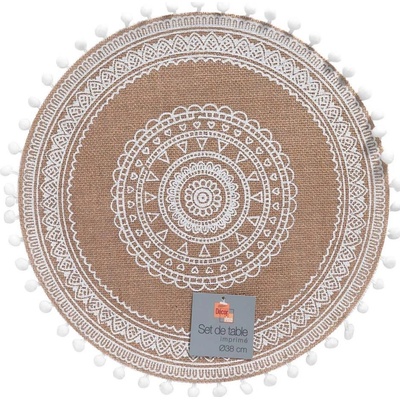 Douceur D'Interieur Prostírání RENATA jutové 38 cm