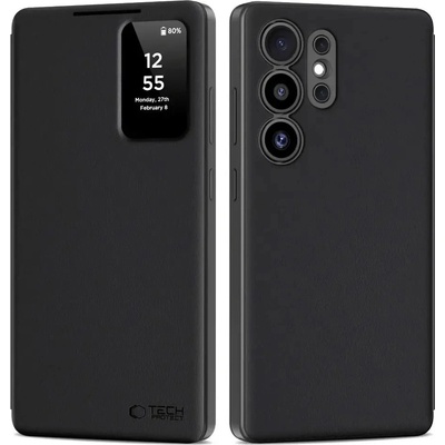 Tech-Protect Калъф Tech-Protect Smart Wallet за Samsung Galaxy S25 Ultra - черен мат (5906302363490)
