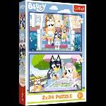 Trefl Puzzle - 2x24 - Funny Bluey - BBC Bluey Trefl 34446