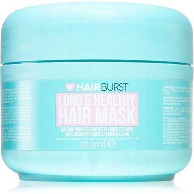 Hairburst Long & Healthy Hair Mask vyživujúca a hydratačná maska na vlasy 220 ml