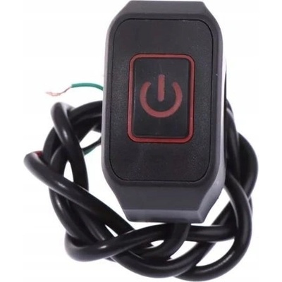 Lampa 90462 Vodotěsný vypínač 12V/6A na řidítka motocyklu | Zboží Auto