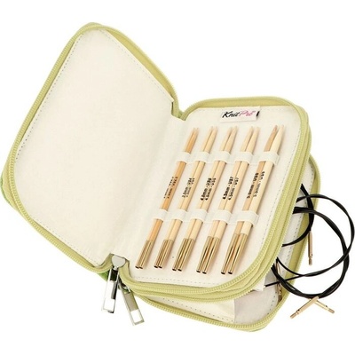 KnitPro Bamboo Starter Set vymeniteľné ihlice 13cm