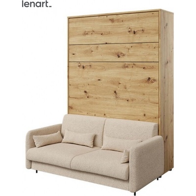 Dig-net náb ytok Lenart Bed Concept s pohovkou dub artisan
