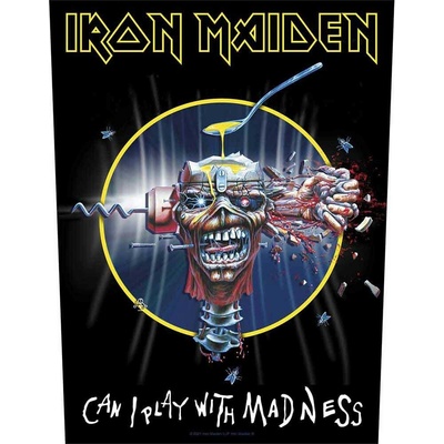 Nažehlovačka Iron Maiden - Can I Play With Madness