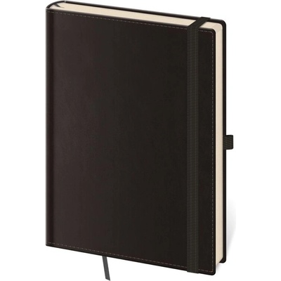 Helma 365 Linkovaný zápisník Double Black A5 – Zboží Živě