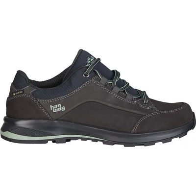 Hanwag Дамски мултиспорт обувки Hanwag Banks Low Bunion Lady GTX Multisport shoes - Asphalt / Mint - размер 40, 5 (EU) (122-0594-0118)