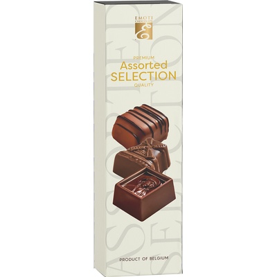 Emoti de chocolat Emoti Assorted Selection Belgické pralinky 65 g