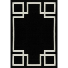 Carpet Decor Art Deco HAMPTON Black